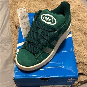 Adidas Forest Green Campus Sneakers
